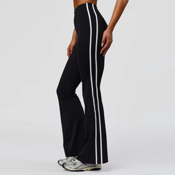 LSKD US: Fusion V-Contour Bind High-Rise Flared Legging