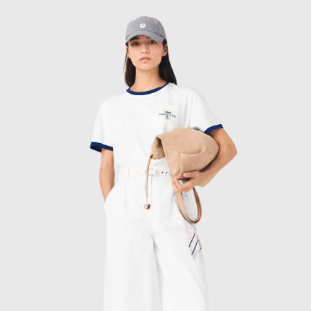 Maje US: Layered-look T-shirt