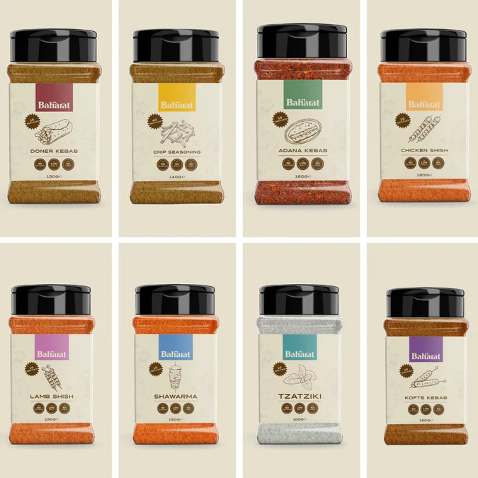 Baharat - Kebab Spice Experts: Full Flavour Bundle (8x)