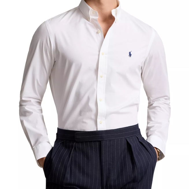 Bloomingdale's: Polo Ralph Lauren Slim Fit Long Sleeve Poplin Button Down Shirt
