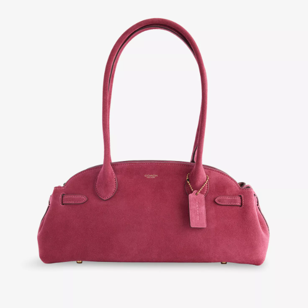 Selfridges: COACH Empire 34 Suede Shoulder Bag