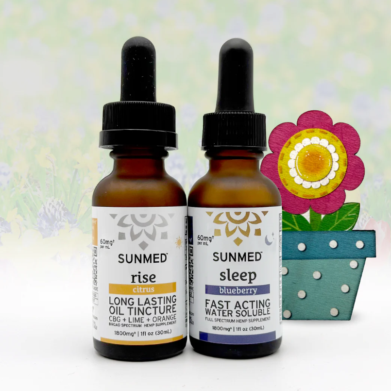 Sunmed: Full Spectrum Sleep + Rise Tincture Bundle