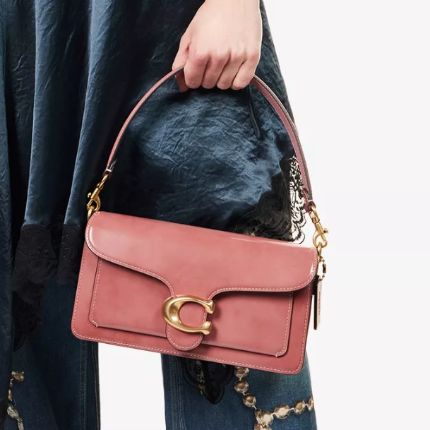 Selfridges: COACH Spazzolato Tabby 26 Leather Shoulder Bag