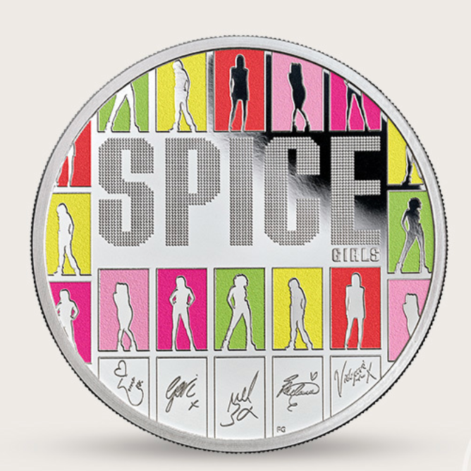 The Royal Mint: Spice up Your Life With a Commemorative Coin That Honours the Legendary Spice Girls