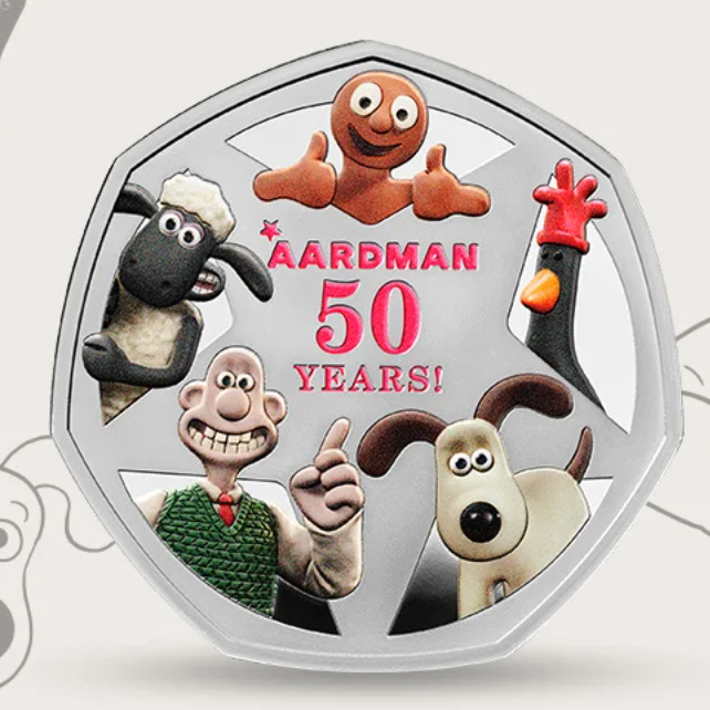 The Royal Mint: 50 Years of Aardman