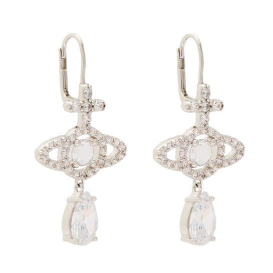 Harvey Nichols AU/APAC: VIVIENNE WESTWOOD Olympia Pavé Drop Earrings