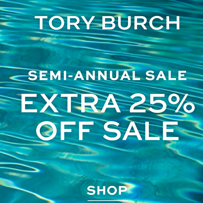 Tory burch US: Extra 25% OFF Sale for Up to 50% OFF