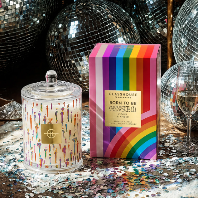 Glasshouse Fragrances US: Born To Be Extra - Violet & Amber