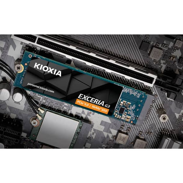 Overclockers UK: KIOXIA EXCERIA G3 1TB SSD NVME M.2 2280 PCIe 5.0 Solid State Drive