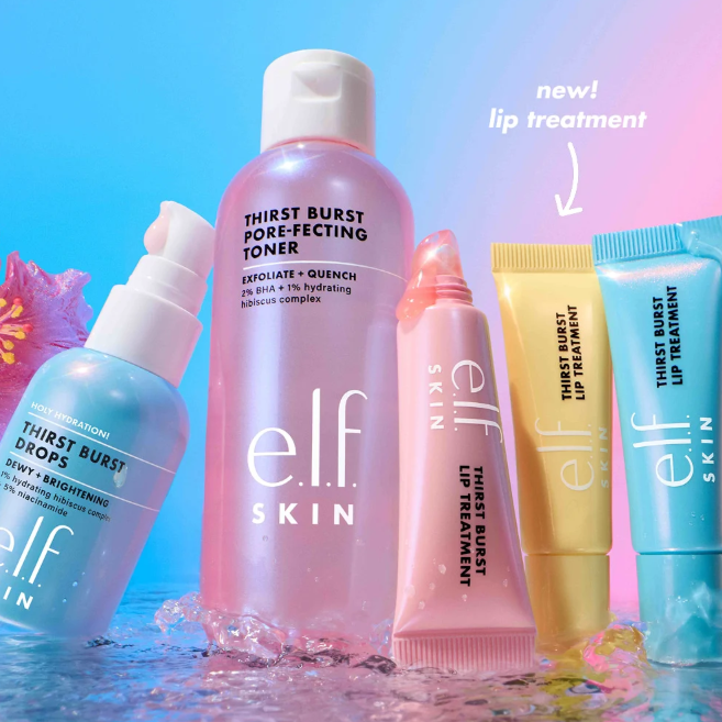 e.l.f. Cosmetics: Thirst Burst Collection Summer Skin Must-dews