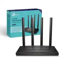 Amazon UK: TP-Link Archer C6 Gigabit Wi-Fi Router, Dual Band AC1200Mbps Wireless, 5 Gigabit Ports, ‎‎MU-MIMO, Parental Control, Beamforming, Simple Configuration