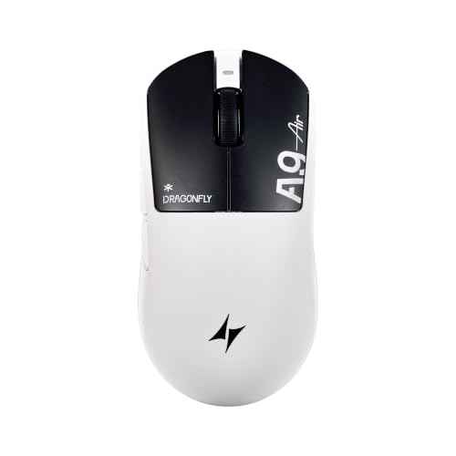 Amazon US: ATK Dragonfly A9 Ultimate Wireless Gaming Mouse (A9 Air+, Shadow White)