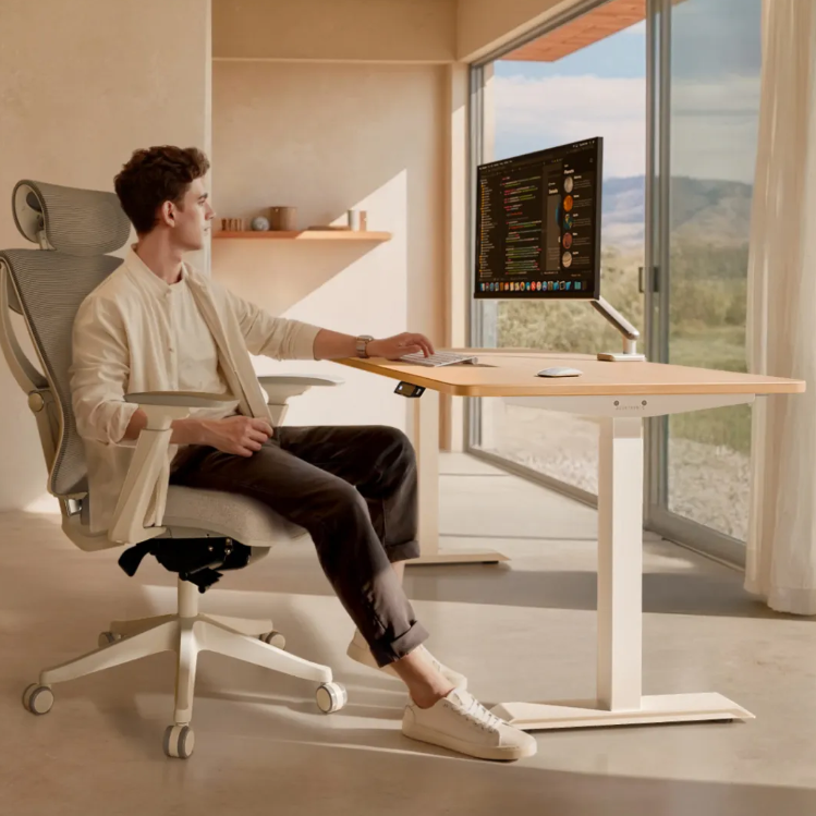 Desktronic UK: Height-Adjustable HomeOne desk