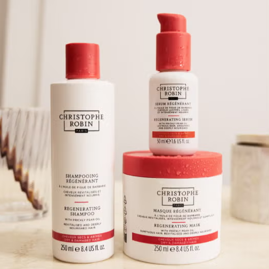 Christophe Robin US: Free Regenerating Mask (75ml) and Scrunchie with Any $80+ Order