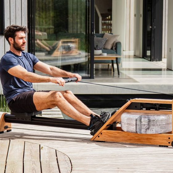WaterRower Hybrid Oak with Bluetooth Monitor