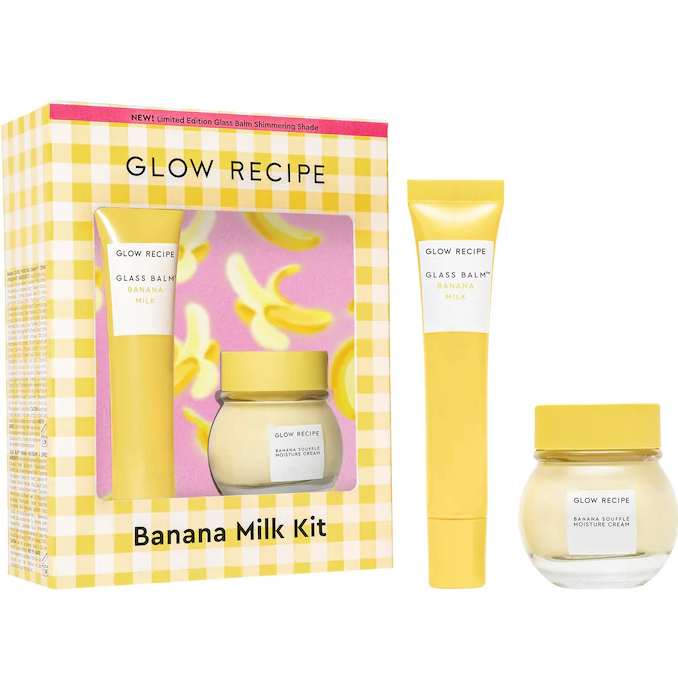 Sephora: Glow Recipe Banana Moisturizing Cream & Shimmer Lip Treatment Duo