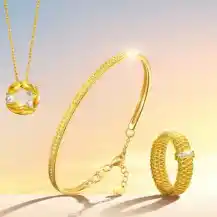 Chow Sang Sang：Sunlit Elegance 暖陽雅韻首飾熱賣！入足金手鍊、黃金戒指