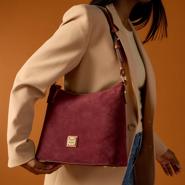 ILoveDooney: Suede Hobo