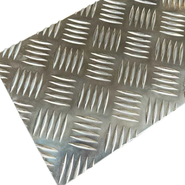 Aluminium Warehouse: Custom Cut - 1.5mm - Aluminium Chequer Plate / Five Bar Tread Plate