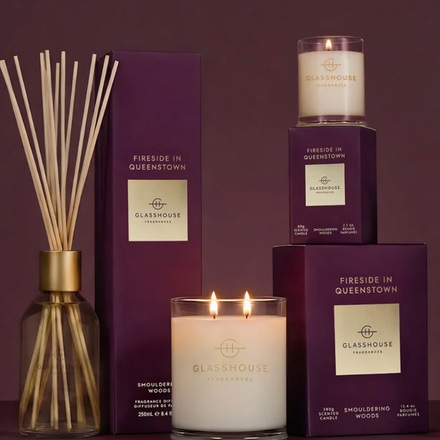 Glasshouse Fragrances US: Fireside In Queenstown Fragrance Diffuser