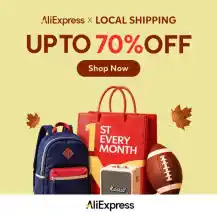 AliExpress: Choice Day Sale Up to 70% OFF + Up to an Extra $70 OFF