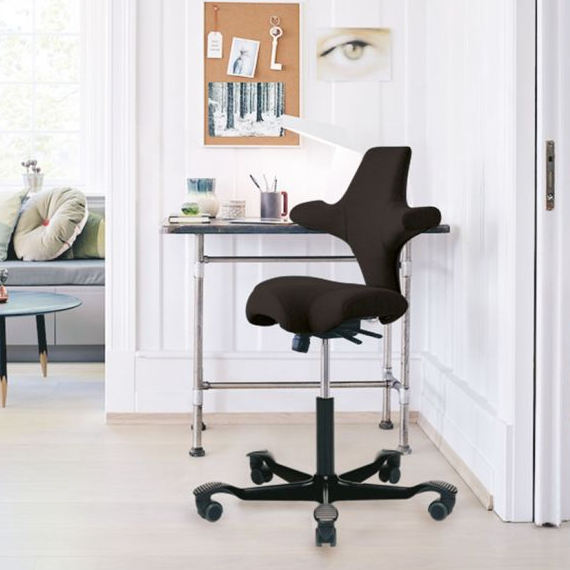 Posturite: HÅG Capisco 8106 Black Office Chair