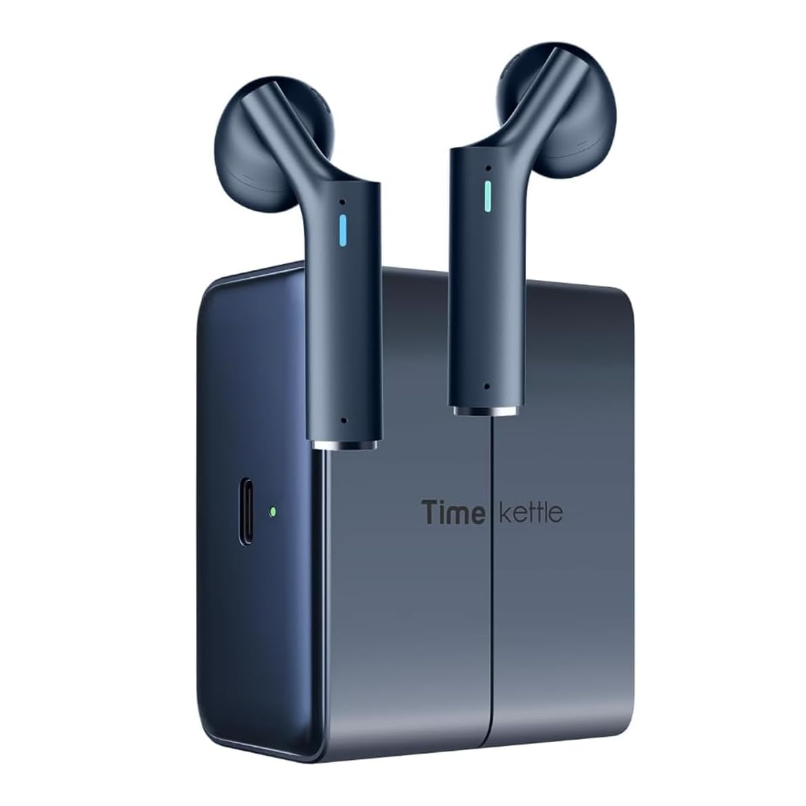 Timekettle W4 Plus Al Headset Interpreters, Two-Way Simultaneous Translation