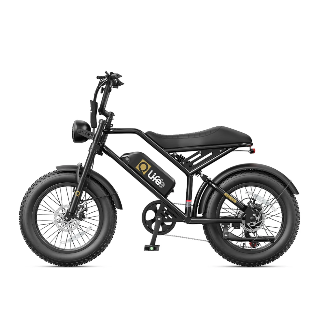 qlifebike: Spark 20x4.0" Moped-Style E-Bike