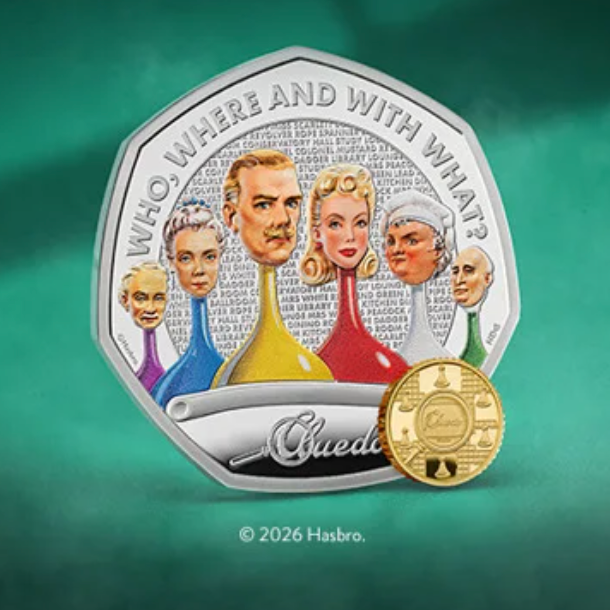 The Royal Mint: Over 75 Years of Cluedo