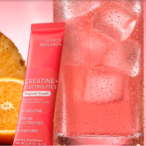 Sports Research: Creatine + Electrolytes Variety Pack (Sugar-Free)