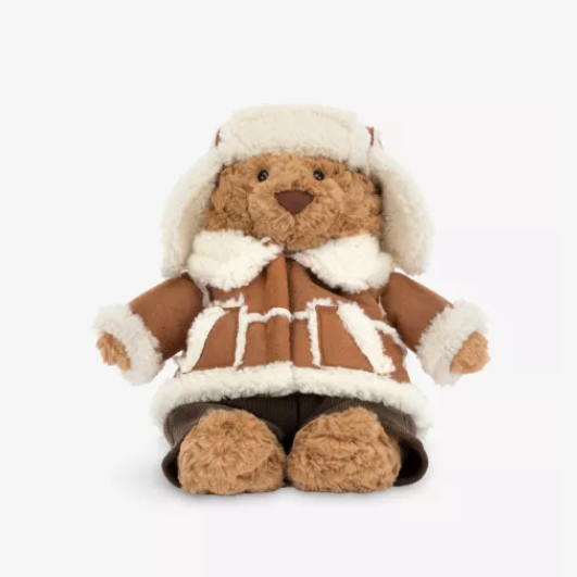 Selfridges: JELLYCAT Bartholomew Bear Alpine Soft Toy 22cm