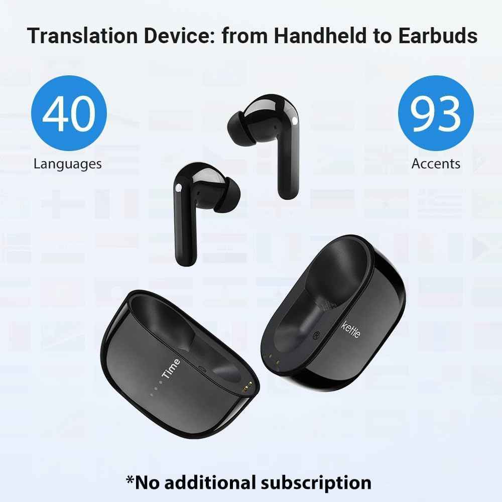 Timekettle M3 3-in-1 Translator Earbuds with Real-Time Translation