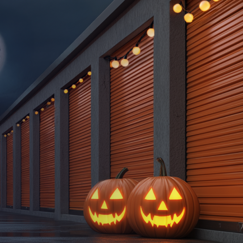 Public Storage: Halloween Sale on Monthly Rent