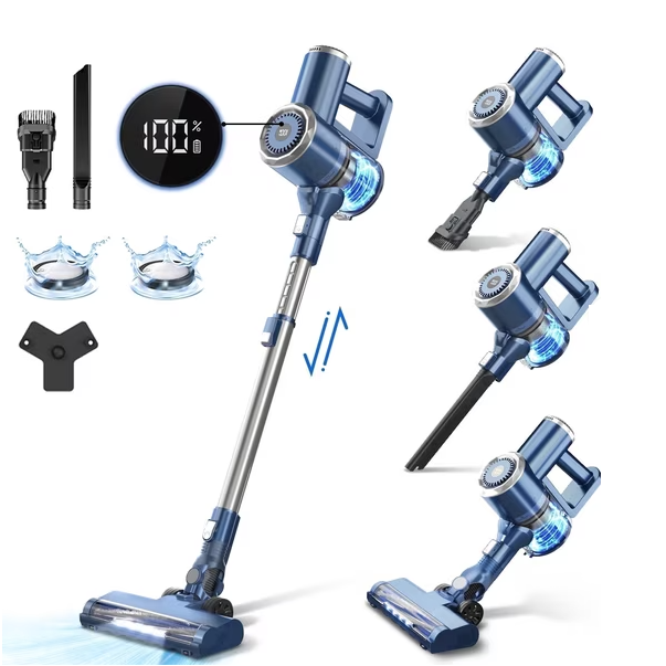 PrettyCare Cordless Stick Vacuum Cleaner